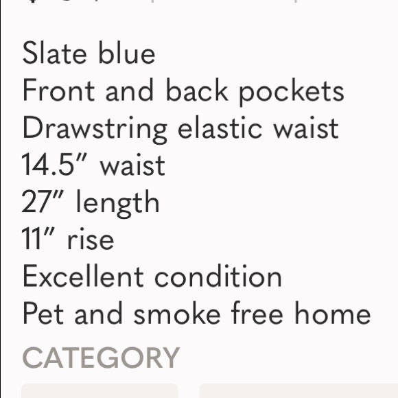 American Eagle corduroy joggers relaxed fit blue - Picture 6 of 6